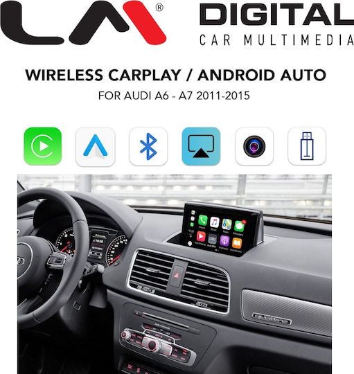 LM Digital Αντάπτορας Carplay & Android Auto Αυτοκινήτου για Audi
