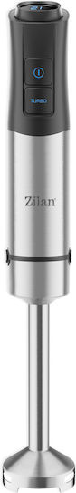 Zilan Blender De Mână Cu Tijă Din Inox 1200W Argintiu
