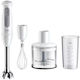 Braun MultiQuick 5 Handmixer mit Inox-Stab 1000W Weiß