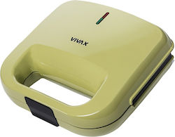 Vivax TS-7504G 750W pentru for 2 Sandwiches Sandvișuri Verde Vivax TS-7504G 750W pentru for 2 Sandwiches Sandvișuri Verde
