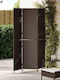 vidaXL Decorative Room Divider made of Rattan 146x180cm