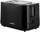Daewoo Prăjitor de pâine 2 sloturi 750W Negru