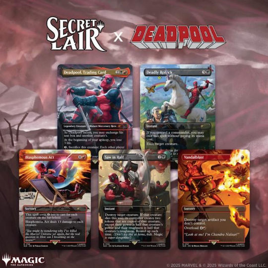 Wizards of the Coast Magic The Gathering - Secret Lair X Marvel's