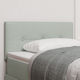 vidaXL Fabric Bed Headboard Light Gray 90x88cm