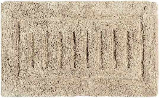 Madi Πατάκι Μπάνιου Βαμβακερό Ripple 71609-01 Beige 60x90εκ.