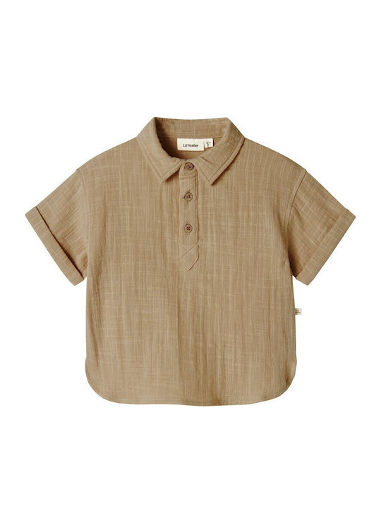 Kids' Tunic Short Sleeve Beige
