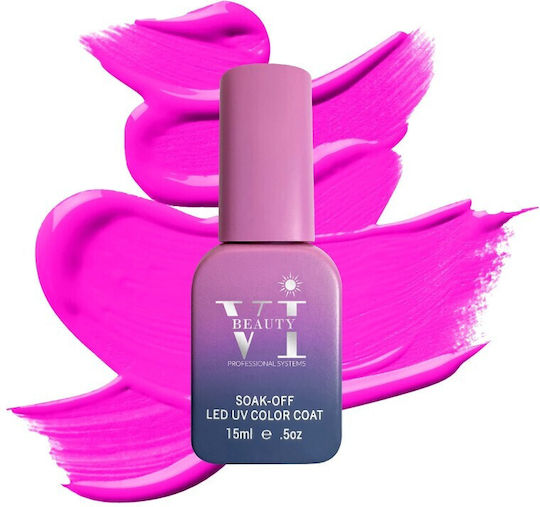 Beauty VI Semi-Permanent Nail Polish Vi-090 090 15ml 1pcs