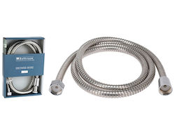 Σπιράλ Ντουζ Inox 150cm Λευκό