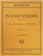 International Music Company Koehler 15 лесни етюда Op.33 N 1