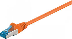 PremiumCord S/FTP Cat.6a Netzwerkkabel Länge 0.25m Orange PremiumCord S/FTP Cat.6a Netzwerkkabel Länge 0.25m Orange