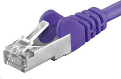 PremiumCord S/FTP Kat.6a Netzwerkkabel 0.25m Lila PremiumCord S/FTP Kat.6a Netzwerkkabel 0.25m Lila