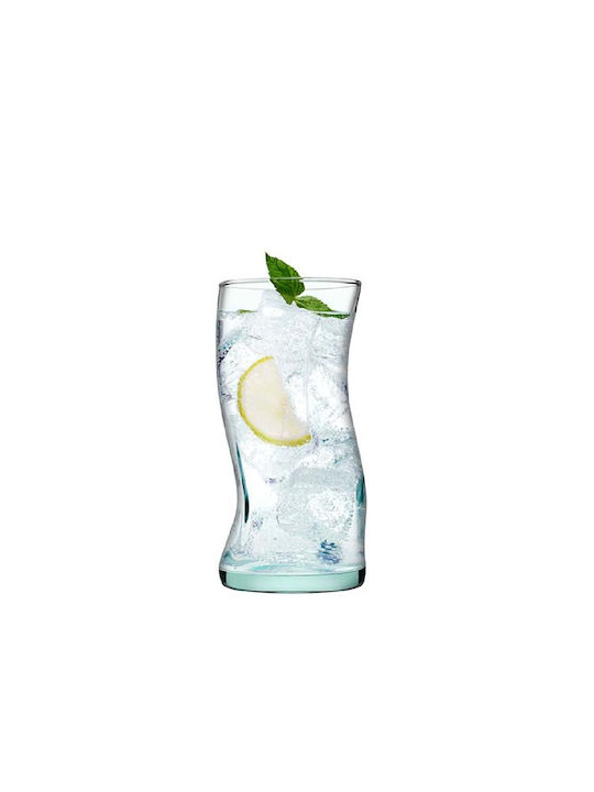 Espiel Amorf Set of Glasses Cocktail/Drinking / Water made of Glass 4pcs