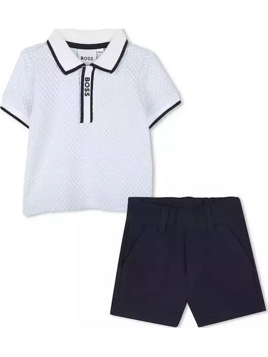Kids Clothing Set with Shorts Summer 2 Pieces Blue