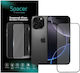 Spacer 3D 0.3mm Adeziv complet Tempered Glass Negru (iPhone 17 Pro Max / iPhone 16 Pro Max)