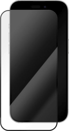 Full Glue Tempered Glass Μαύρο (iPhone 15 Pro Max)