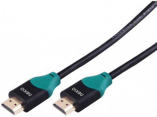 Cablu HDMI V2.0 Masculin-masculin 4k@60hz 1080p Viteză Mare Ethernet Conectori Placati cu Aur 20m Nexio Nx-vn-hd40-20m