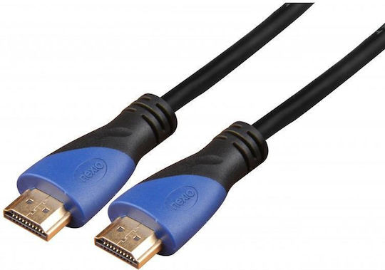 Cablu HDMI V1.4 Male-male 4k@30Hz 1080p Viteză Mare Ethernet Conectori Placati cu Aur 1.5m Nexio Nx-vn-hd04-1.5m