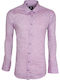 Long-sleeved Linen Shirt Lilacc