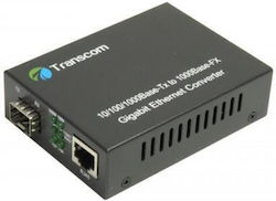 Media Converter 10 100 1000m Dual Fiber 850nm Mm 550m Sc Transcom Ts-1000n-md-05 Media Converter 10 100 1000m Dual Fiber 850nm Mm 550m Sc Transcom Ts-1000n-md-05