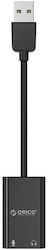 Orico Skt2 Sound Card Usb Black