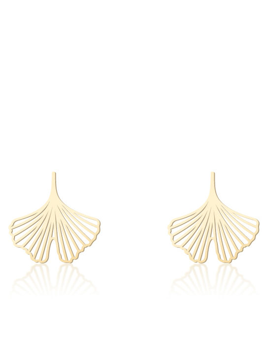Moorigin Earrings made of Steel Gold Plated