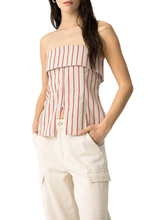 Tiffosi Blouse Red