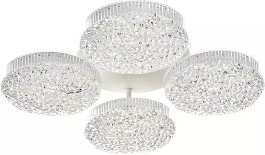 Deckenleuchte Weiß mit Integrierter LED