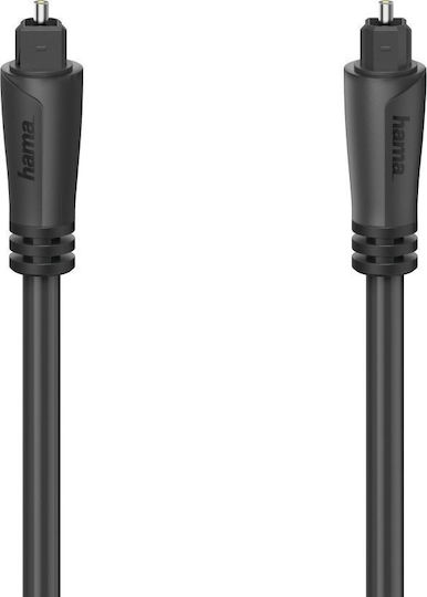 Cablu Audio Optic Hama 205133 0.75m Negru