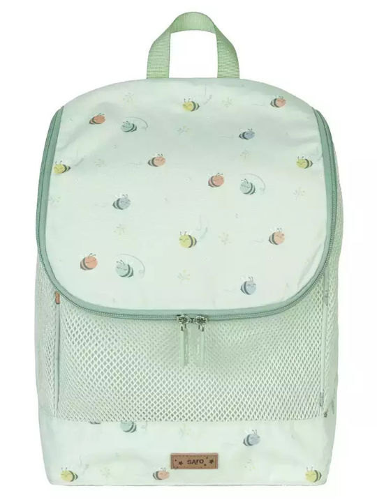 Saro Bee Happy Παιδική Τσάντα Θαλάσσης Πράσινη 16x26x31εκ. Bee Happy Saro Bee Happy Παιδική Τσάντα Θαλάσσης Πράσινη 16x26x31εκ. Bee Happy