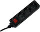HAMA Power Strip 3 Positions with Switch and Cable 3m
