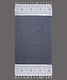 Silk Fashion Beach Towel Blue 180x90cm.