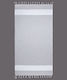 Silk Fashion Beach Towel Gray 180x90cm.