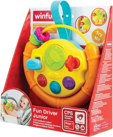 Winfun Volan cu Lumină și Sunete pentru 3++ Luni (Diverse modele) 1 buc