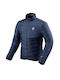 Rev'IT Solar 3 Χειμερινό Ανδρικό Μπουφάν Μηχανής Dark Blue