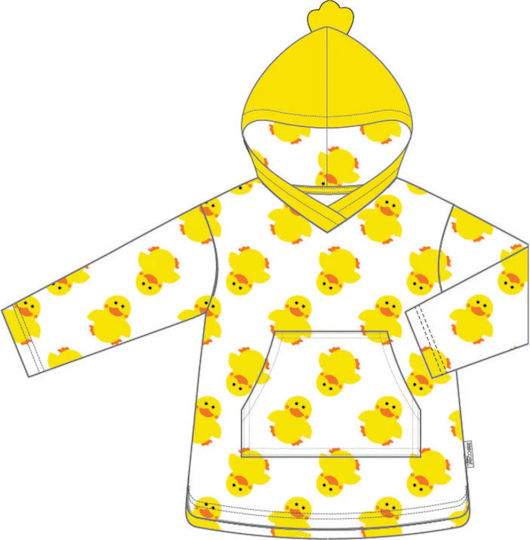 Zoocchini Swim Coverup Upf50+ Puddles Duck 0-24 Μηνών Zoo12312