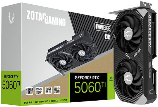 Zotac GeForce RTX 5060 Ti 16GB GDDR7 Twin Edge OC Graphics Card