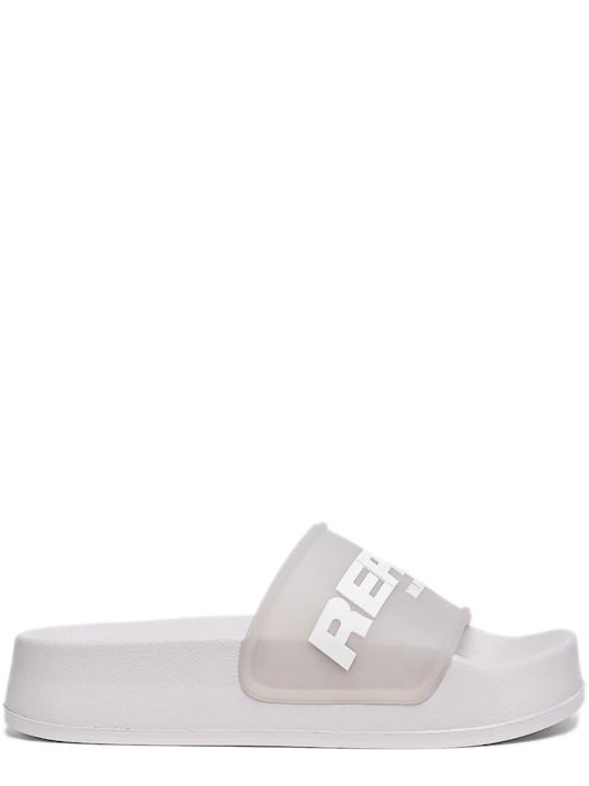 Lotty Women's Platform Slides Gray