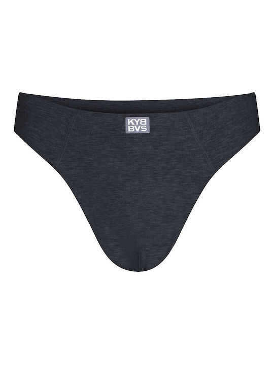 Kybbvs Herren Slips Anthracite 1Packung