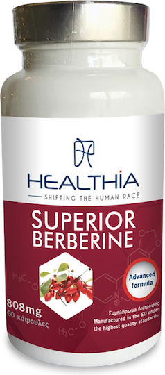 Healthia Superior Berberine 925mg 60 κάψουλες Κανέλα