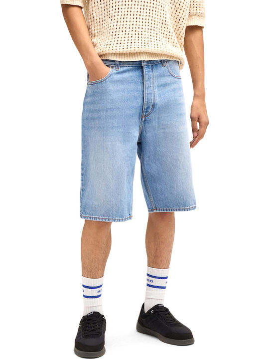 Boss Herrenshorts Jeans Blue