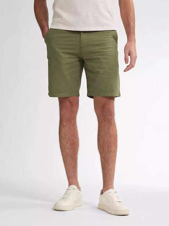Petrol Industries Herrenshorts Chino Khaki Petrol Industries Herrenshorts Chino Khaki