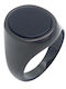 Puppis Herren Ring aus Stahl