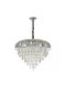 Chandelier with Crystals LED White 60cm 4254-r60ch-elbulgaria