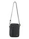Herren Schulter / Crossbody Tasche Schwarz