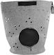 Let's Bands Dog Carrying Gray Basket L50xW36cm