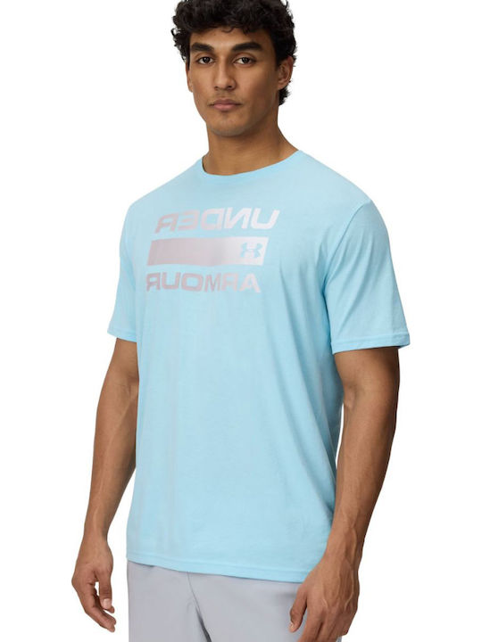 Under Armour Team Issue Wordmark T-Shirt Sky Blue