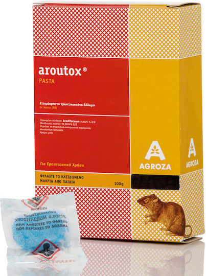 Agroza Rodenticide in Paste Form Aroutox 0.1kg