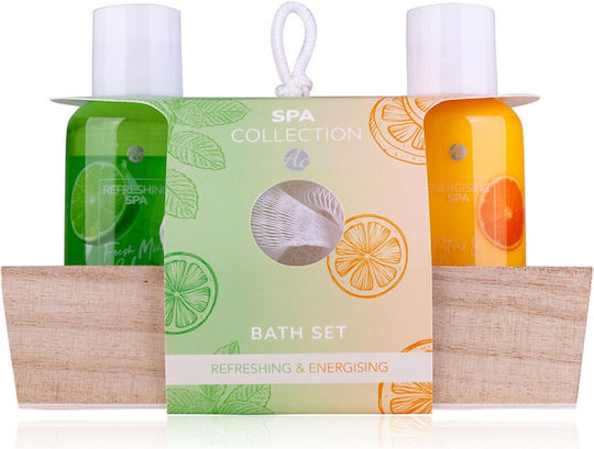 Accentra Spa Collection Refreshing & Energizing Σετ Περιποίησης για Ενυδάτωση & Καθαρισμό Σώματος 4τμχ