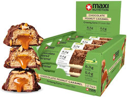 MaxiNutrition Creamy Core Μπάρες Πρωτεΐνης με Γεύση Chocolate Peanut Caramel 12x45gr