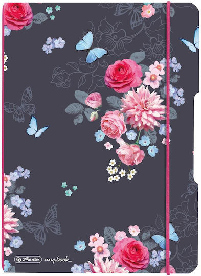 Herlitz Notebook Ruled A5 40 Sheets Pink 1pcs
